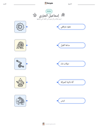 معاينة ورقة العمل القابلة للطباعة إسماعيل الجزري