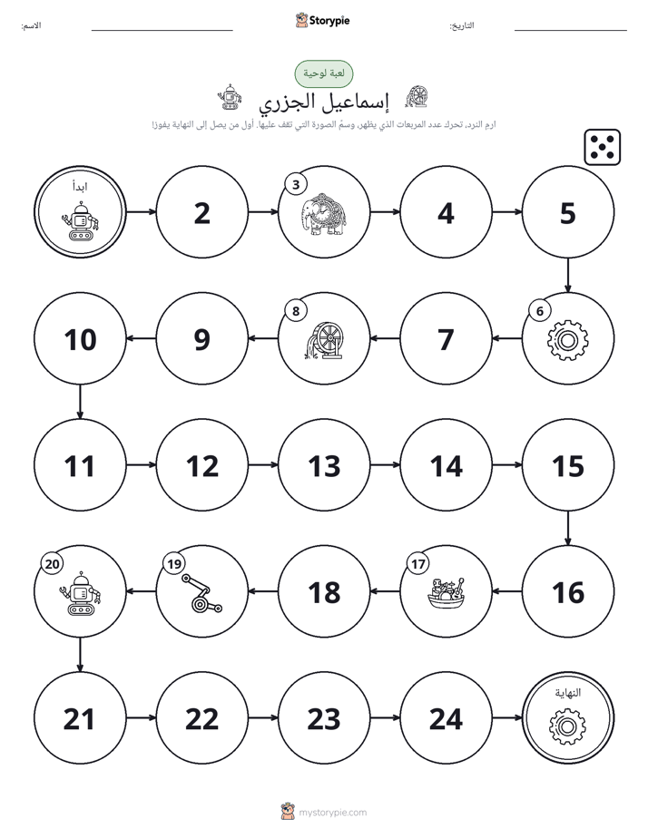 لعبة لف و تحرك