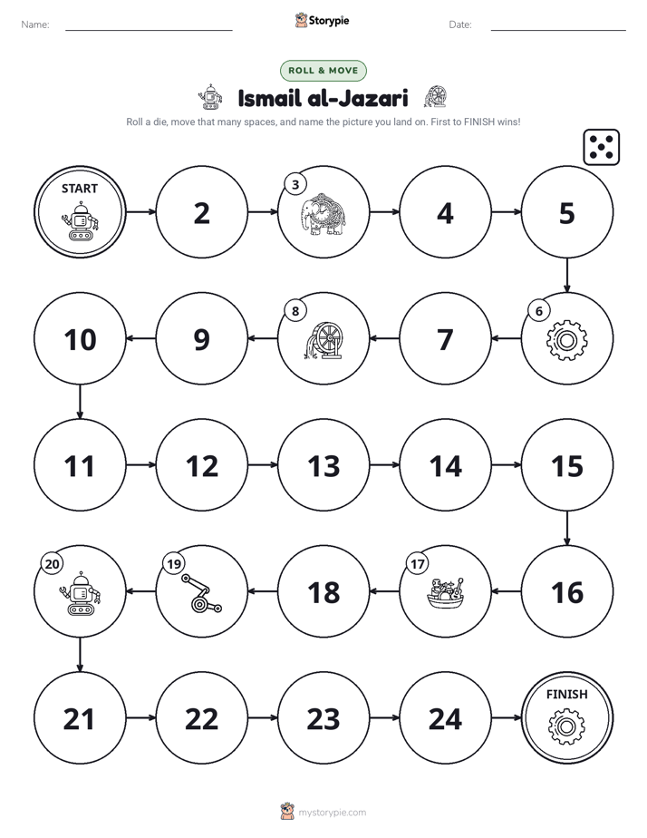 Roll & Move Game