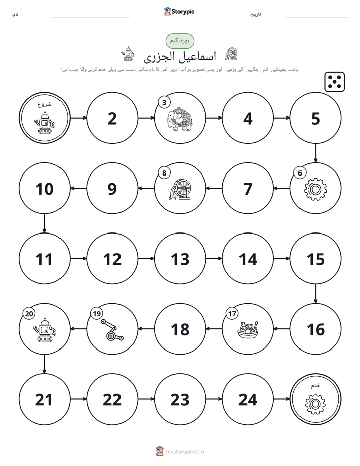 رول اور منتقل کریں کھیل