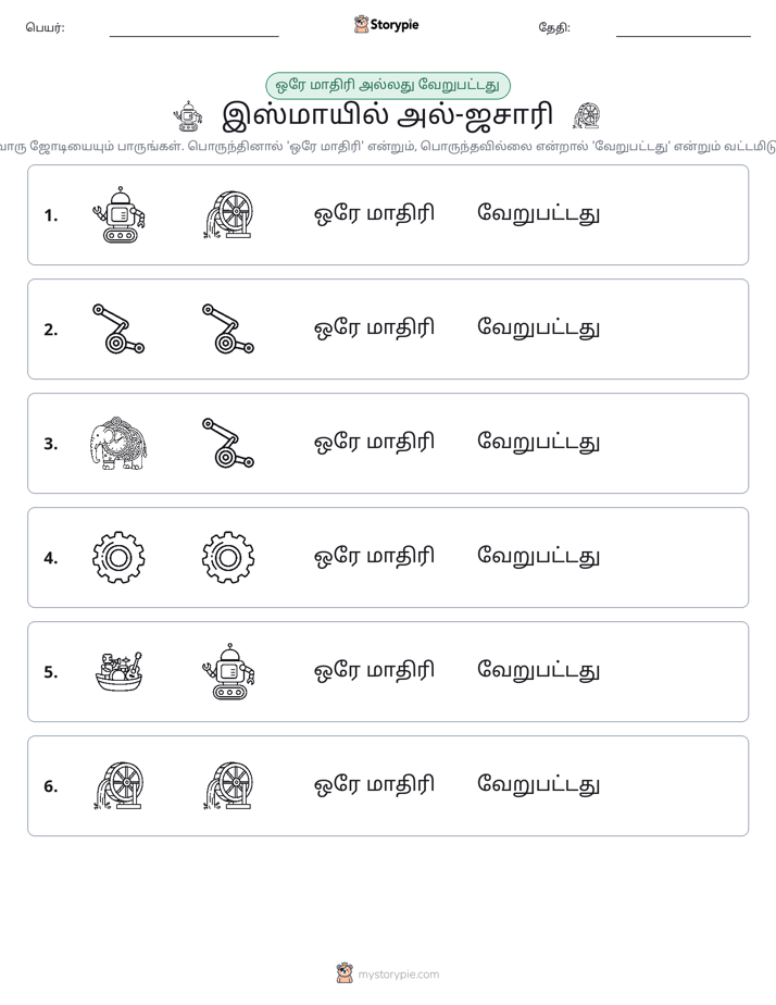 அதே அல்லது மாறுபட்டது