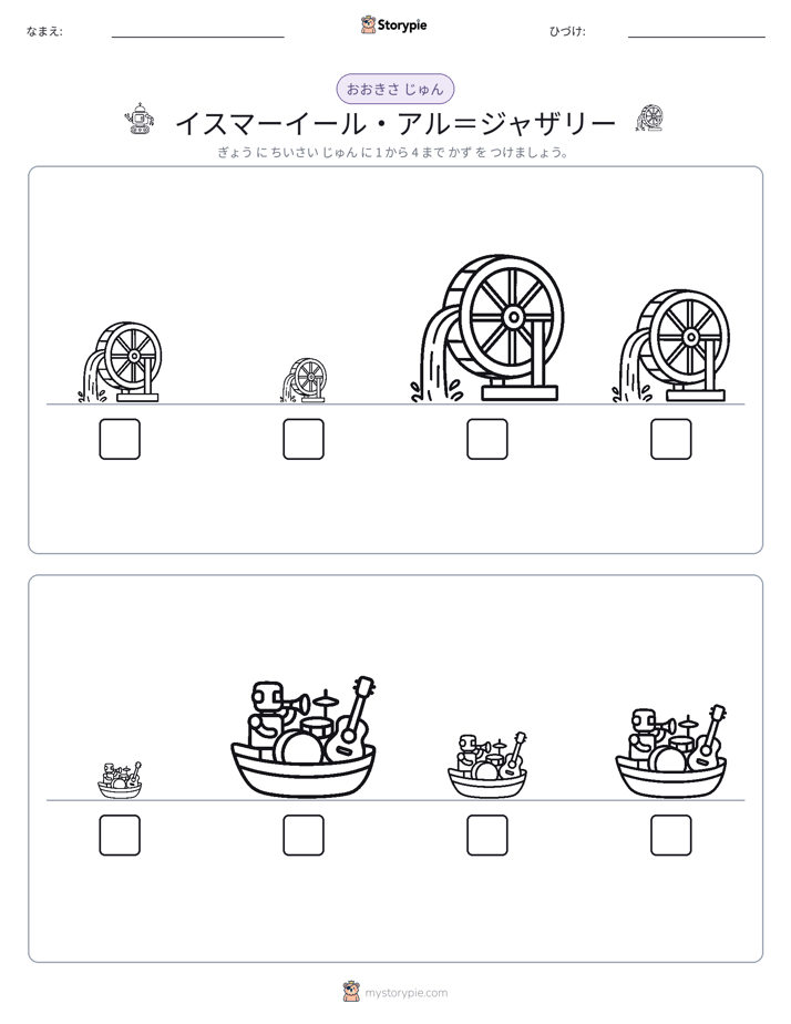 サイズ順