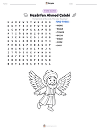 Hezârfen Ahmed Çelebi printable worksheet preview