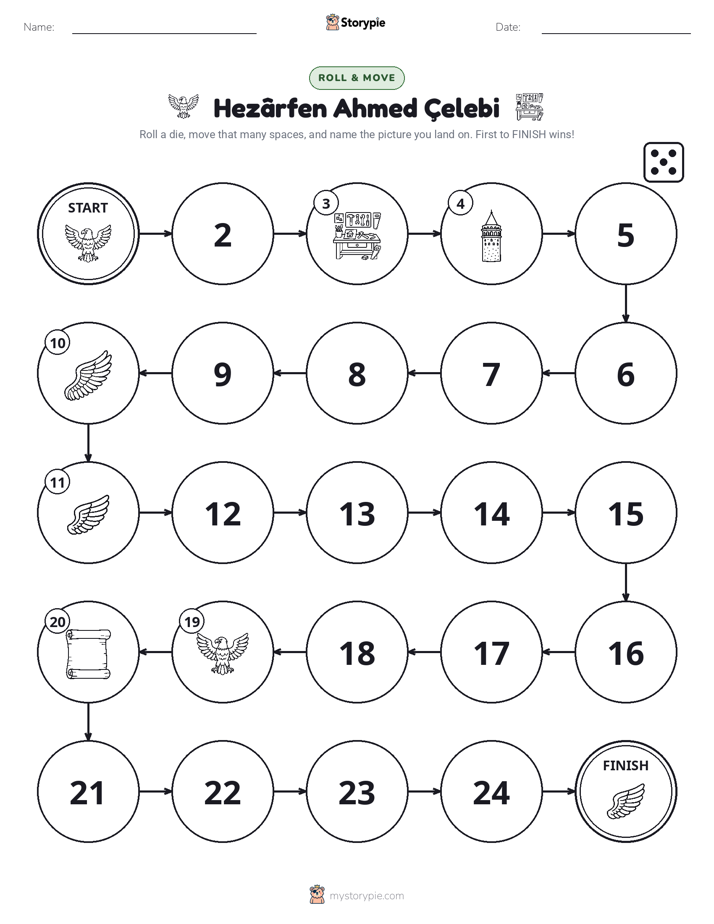 Roll & Move Game