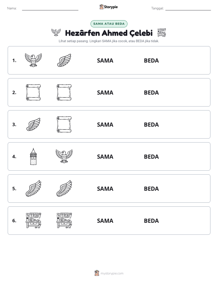 Sama atau Berbeda