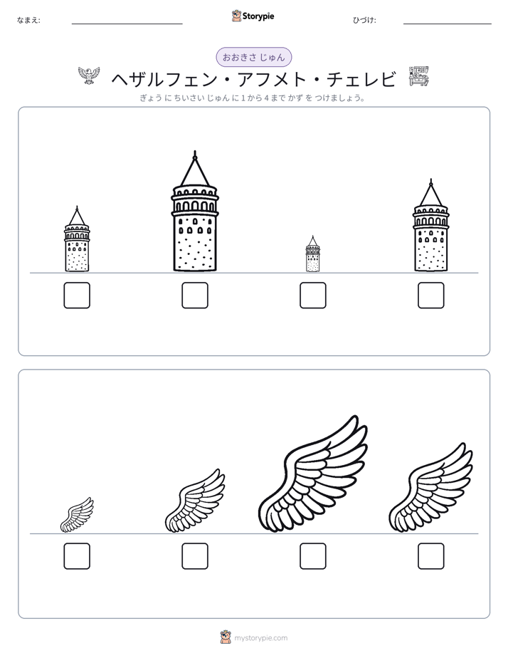 サイズ順
