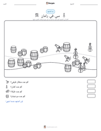 معاينة ورقة العمل القابلة للطباعة سي. في. رامان