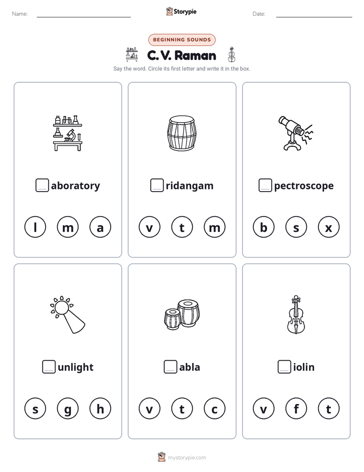 Beginning Sounds