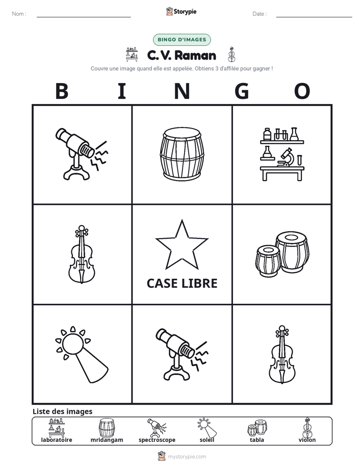 Bingo d'Images
