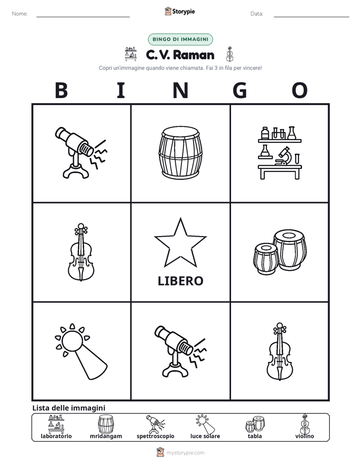 Bingo delle Immagini