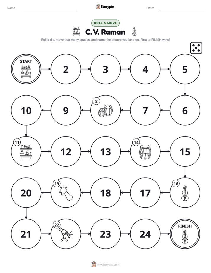 Roll & Move Game