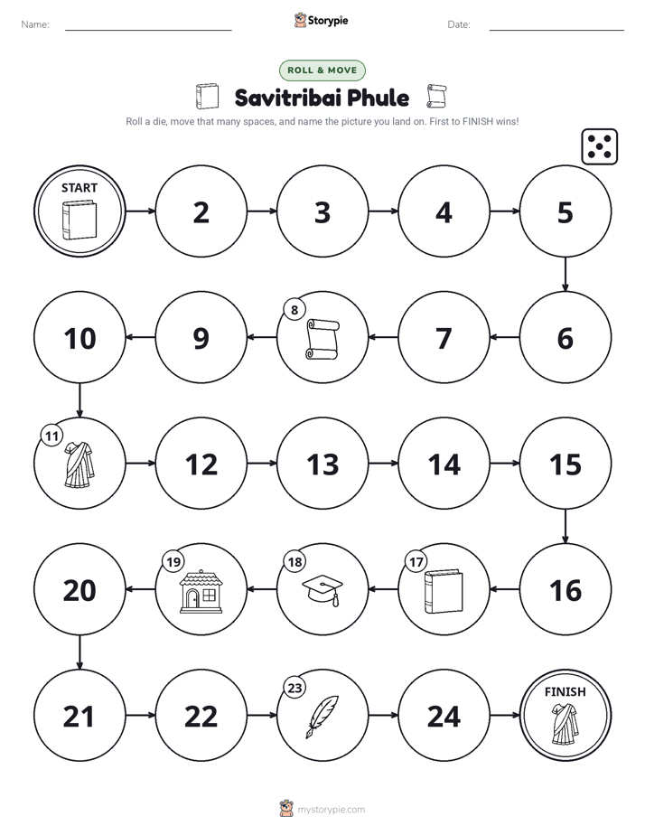 Roll & Move Game
