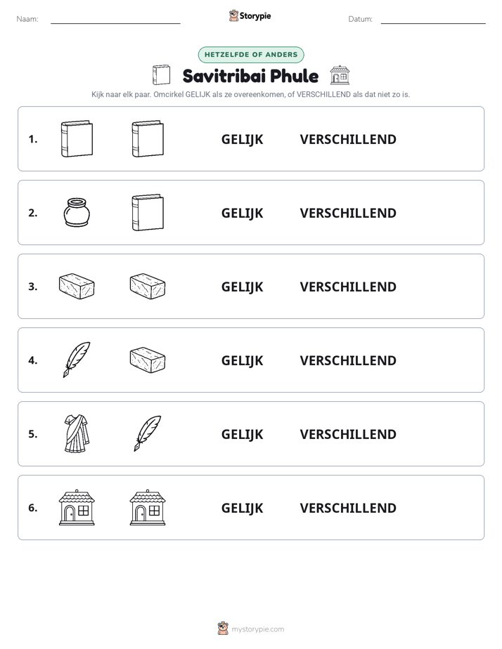 Zelfde of Verschillend