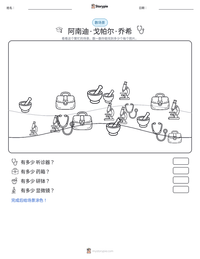 阿南迪·戈帕尔·乔希 可打印工作表预览