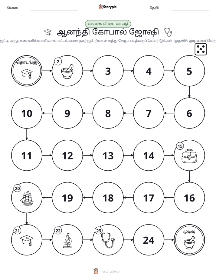 ரோல் & நகரும் விளையாட்டு