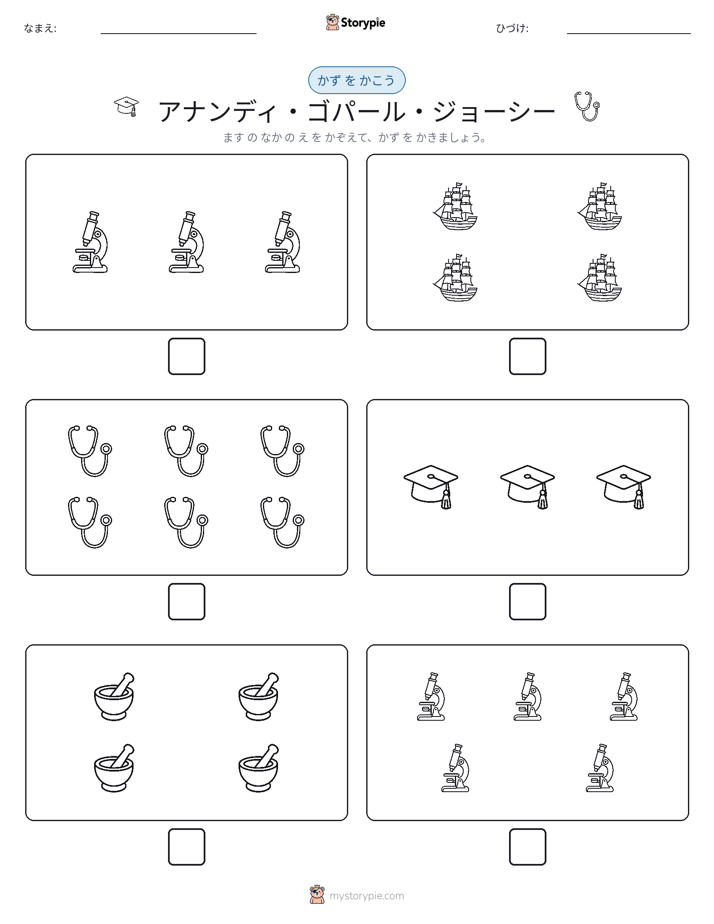 カウント＆ライティング