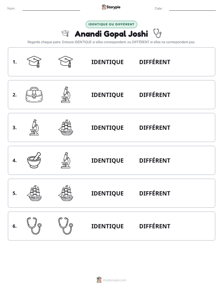 Identique ou Différent
