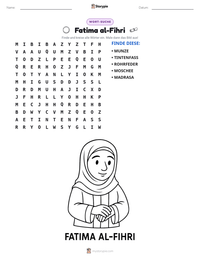 Fatima al-Fihri druckbare Arbeitsblatt Vorschau