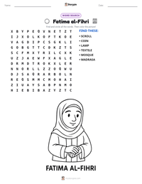 Fatima al-Fihri printable worksheet preview
