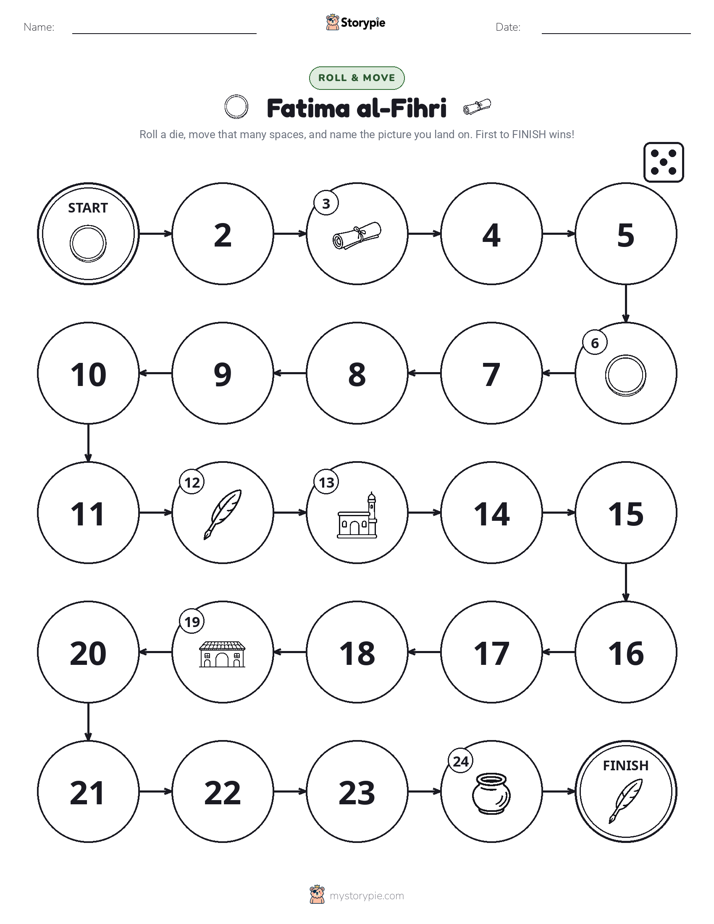 Roll & Move Game