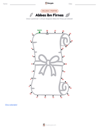 Anteprima della scheda stampabile di Abbas ibn Firnas