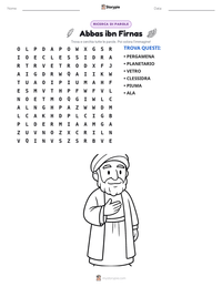 Anteprima della scheda stampabile di Abbas ibn Firnas