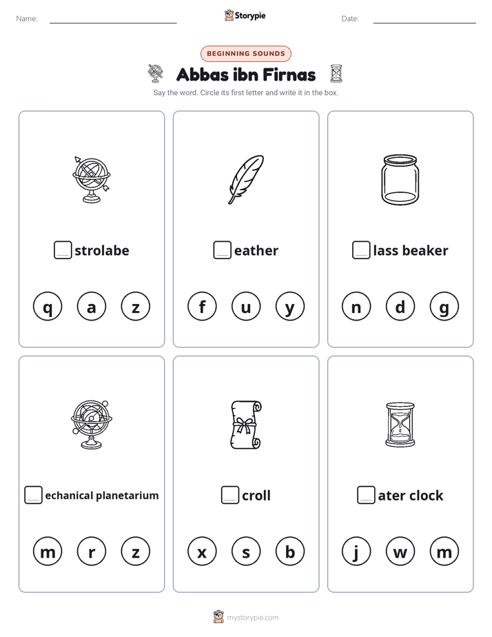 Beginning Sounds