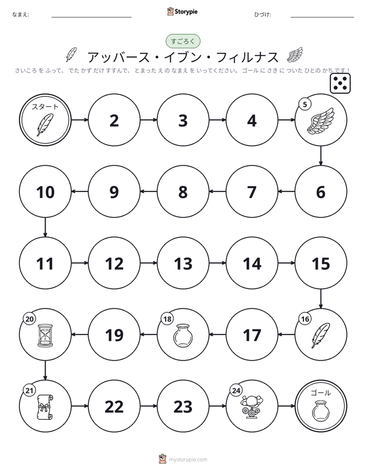 ロール＆ムーブゲーム