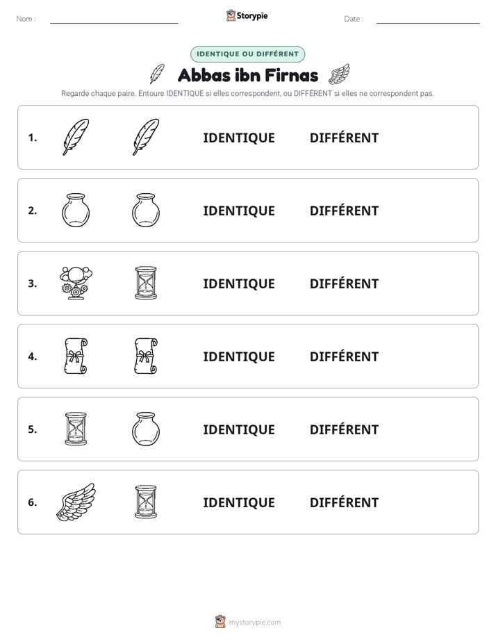 Identique ou Différent