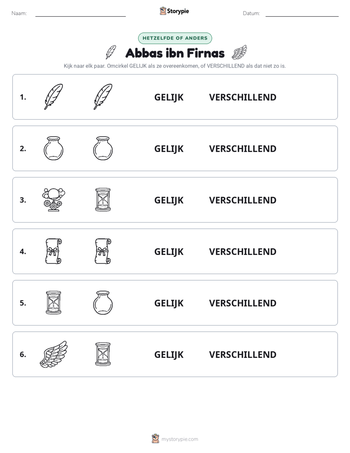 Zelfde of Verschillend