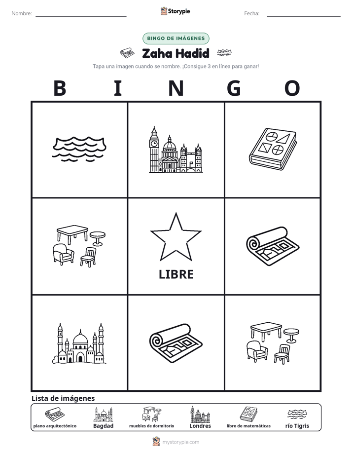 Bingo de Imágenes