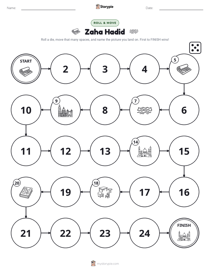 Roll & Move Game