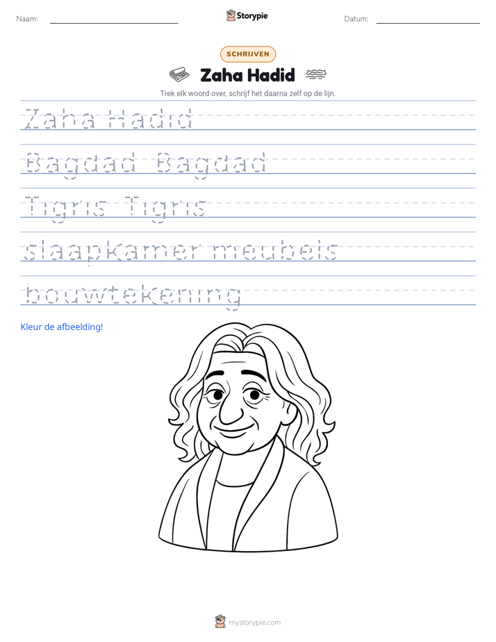 Schrijf Oefening