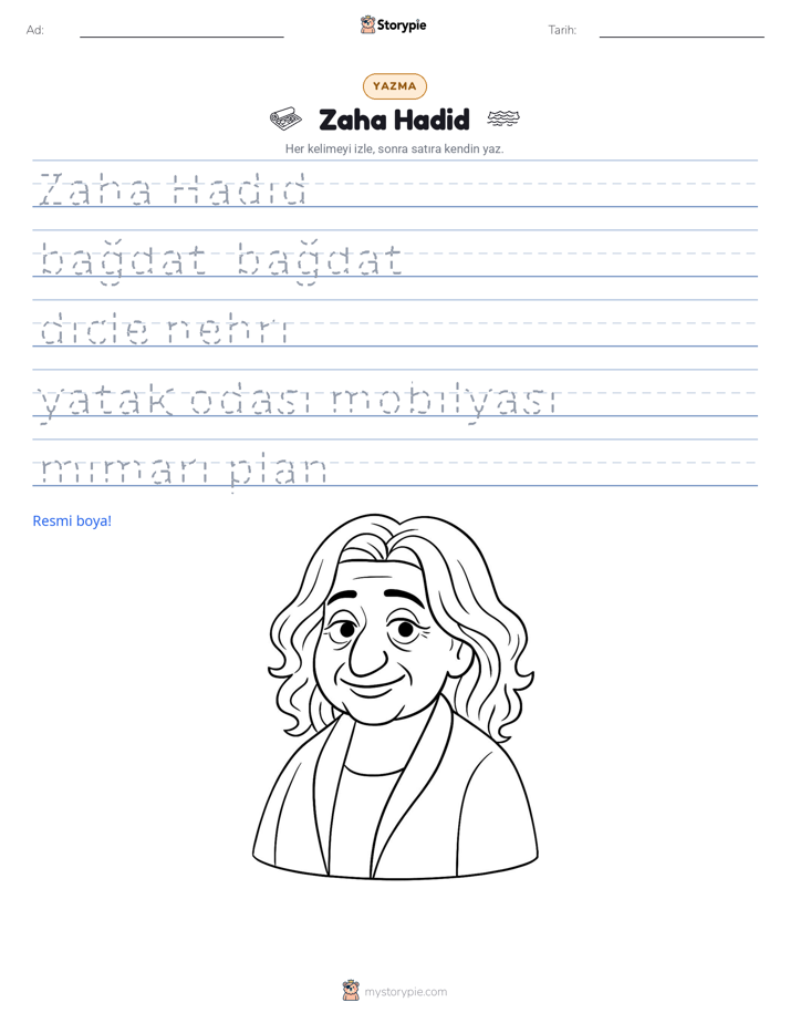 Yazma Pratiği