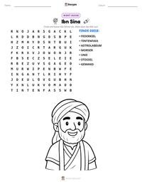 Ibn Sina druckbare Arbeitsblatt Vorschau