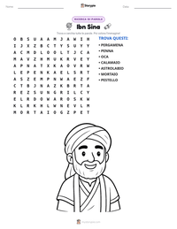 Anteprima della scheda stampabile di Ibn Sina
