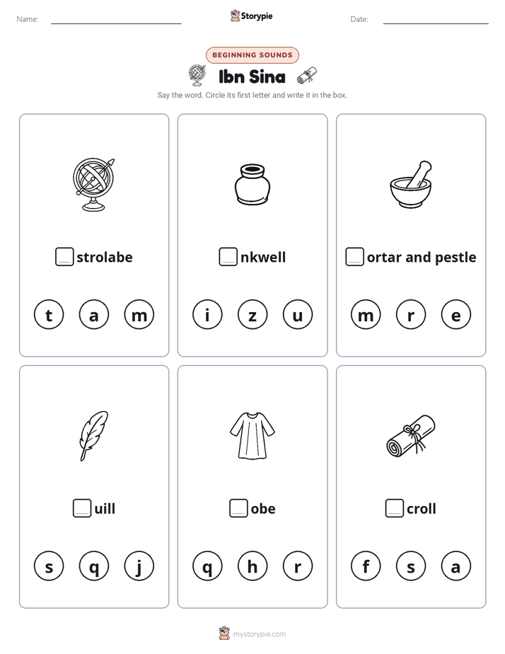 Beginning Sounds