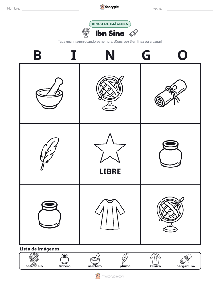 Bingo de Imágenes