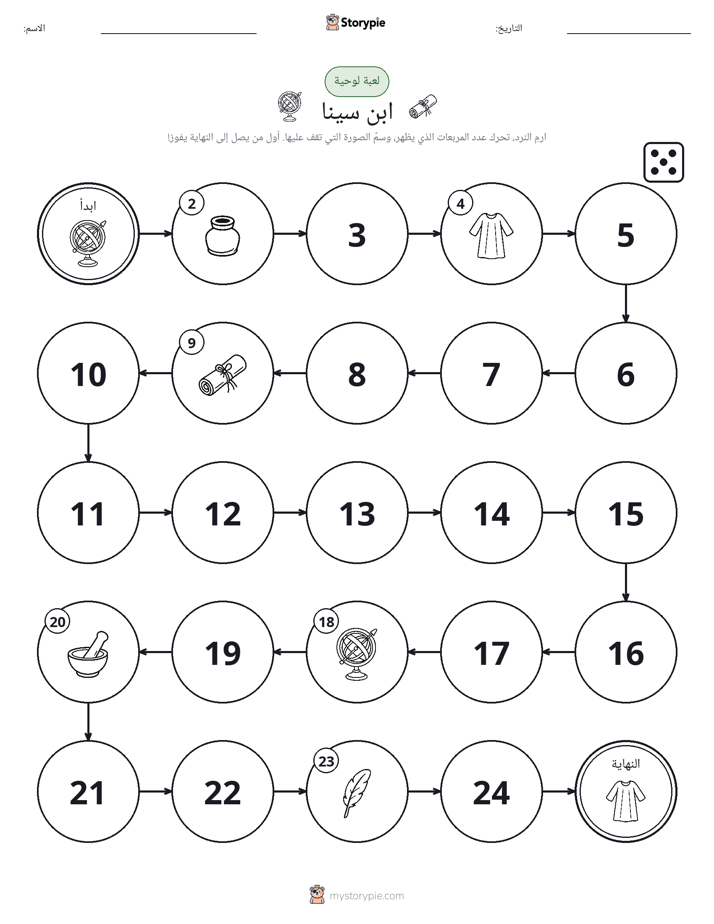 لعبة لف و تحرك