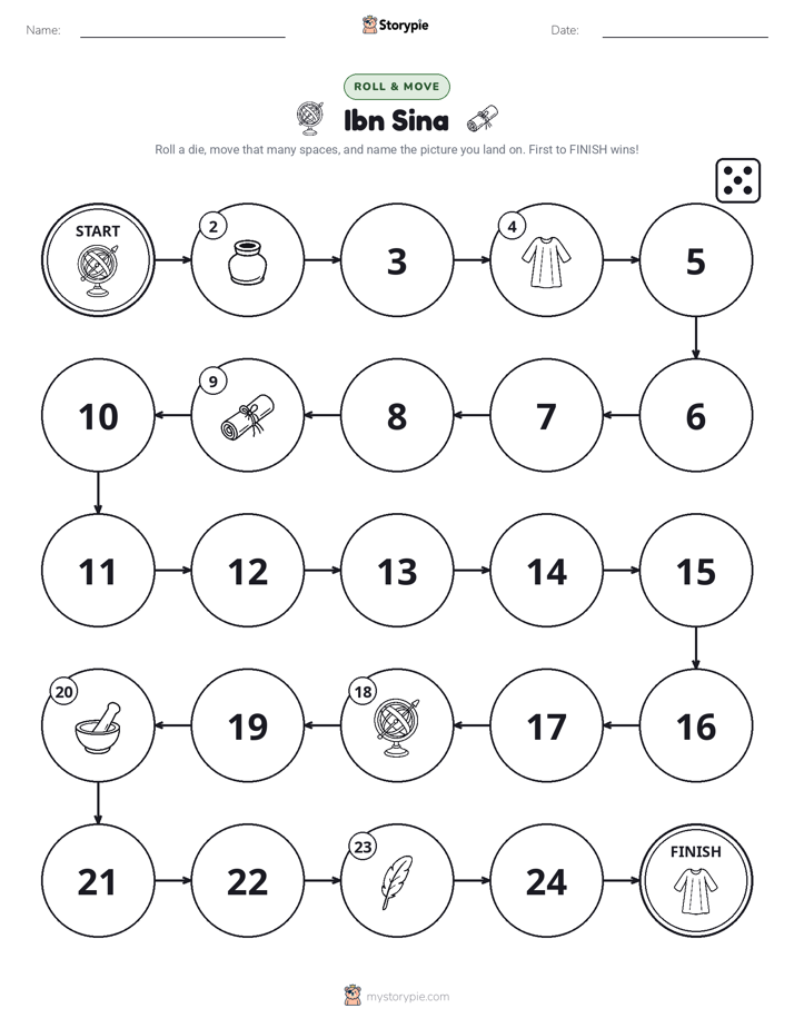 Roll & Move Game