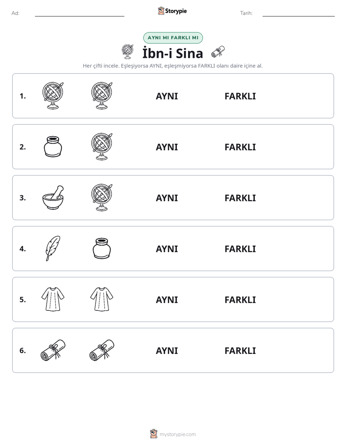 Aynı mı Farklı mı
