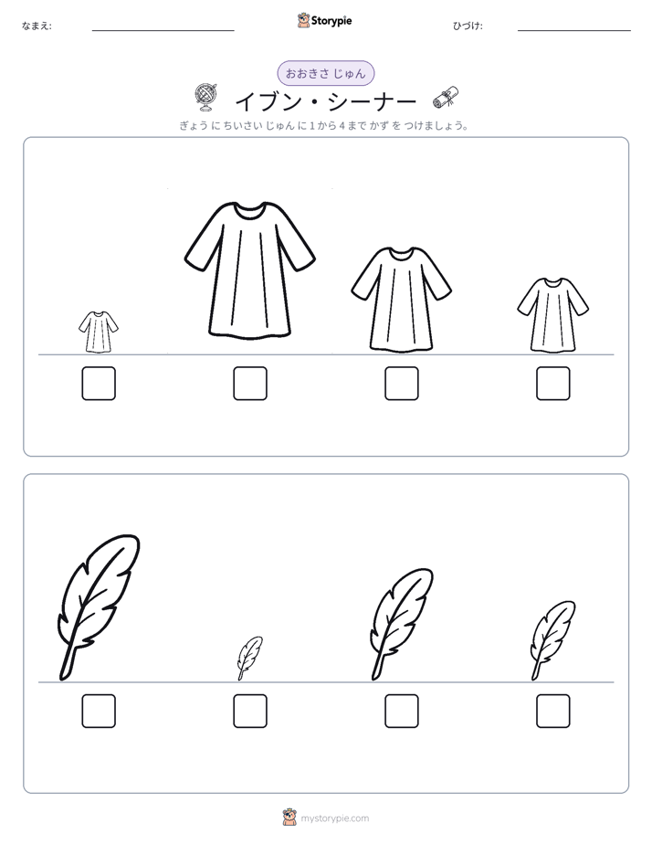 サイズ順