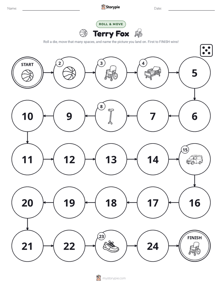 Roll & Move Game