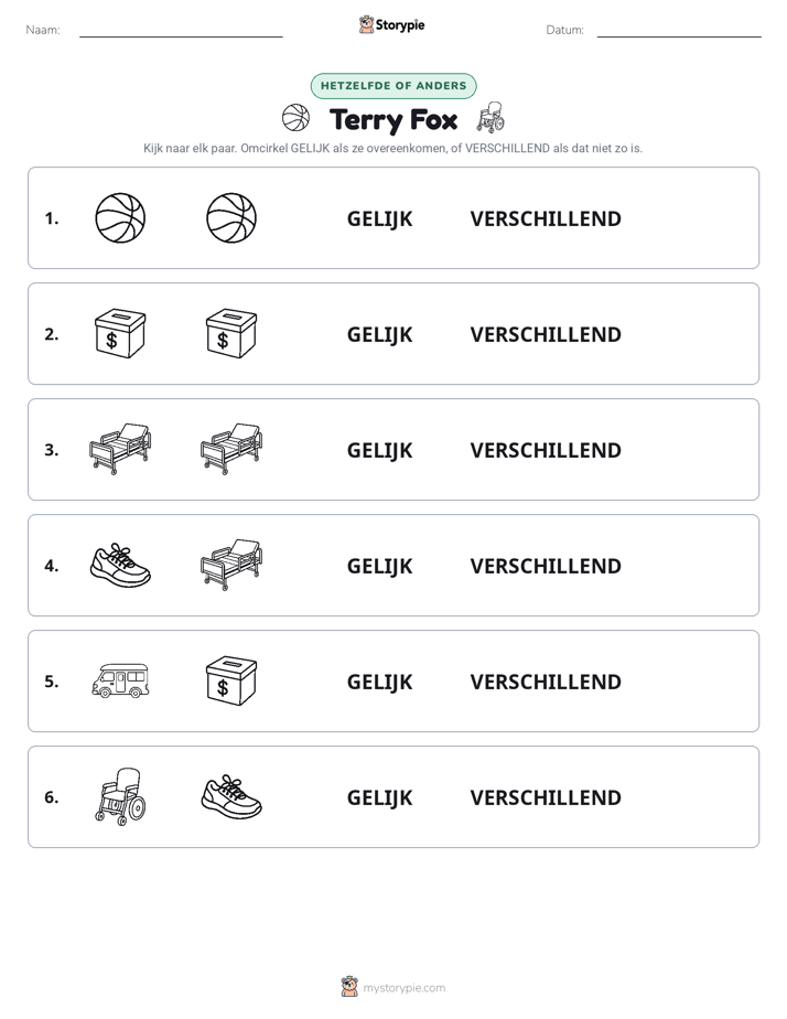 Zelfde of Verschillend