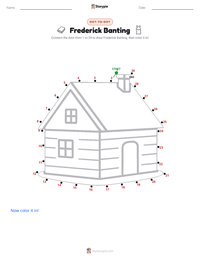 Frederick Banting printable worksheet preview