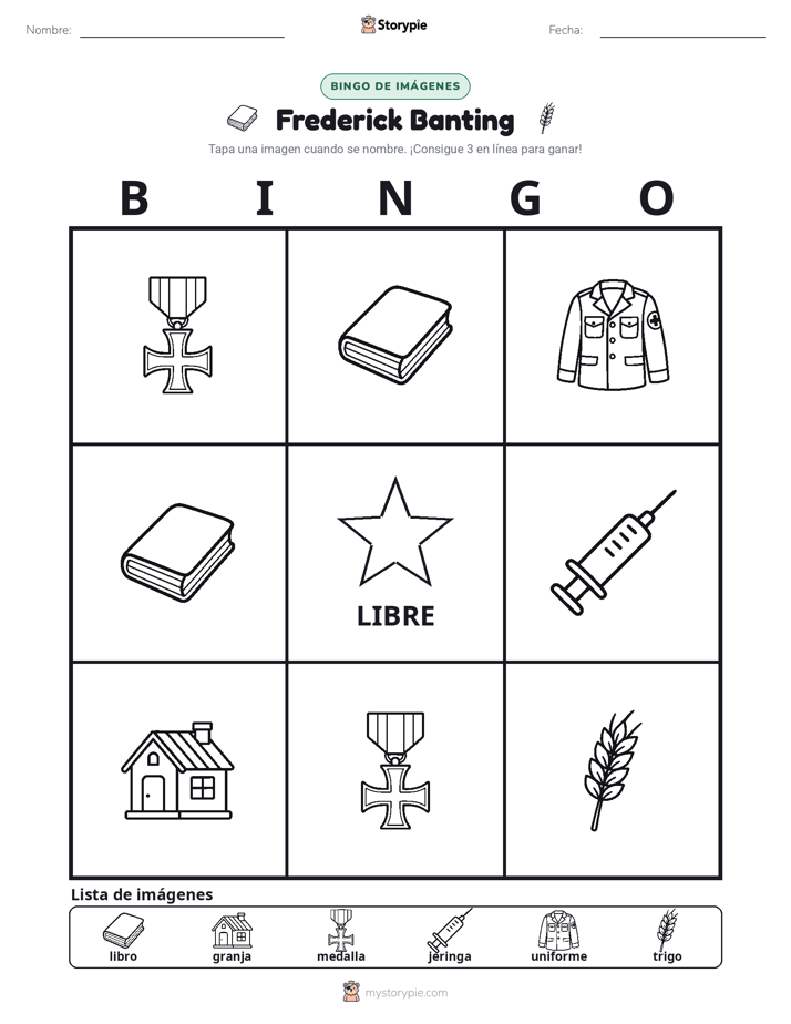Bingo de Imágenes