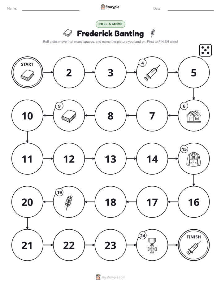 Roll & Move Game