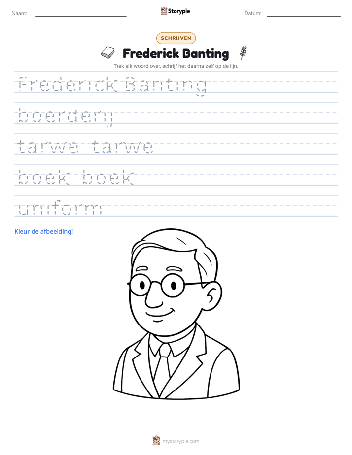 Schrijf Oefening