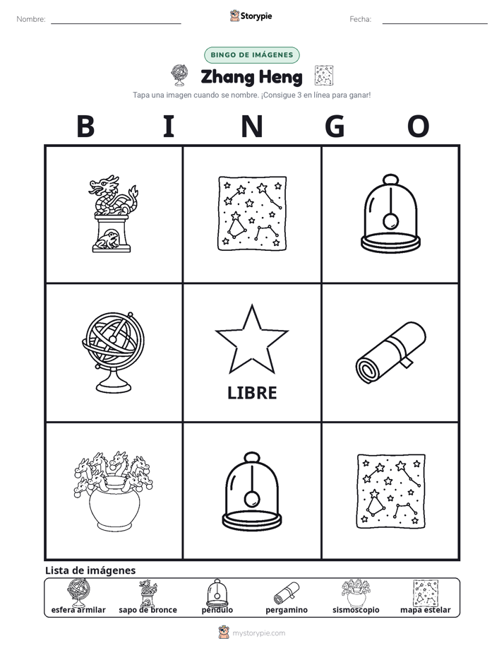 Bingo de Imágenes