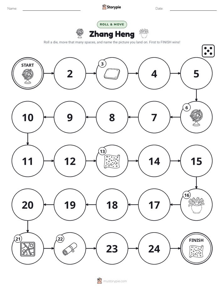 Roll & Move Game